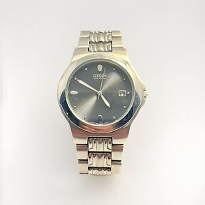 Vintage Citizen Eco-Drive Men’s Watch  - Black Dial - Working